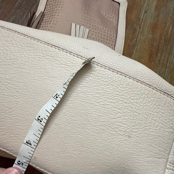 Kate Spade Beige Leather Drawstring Backpack Purse One Size Women’s - Picture 12 of 12
